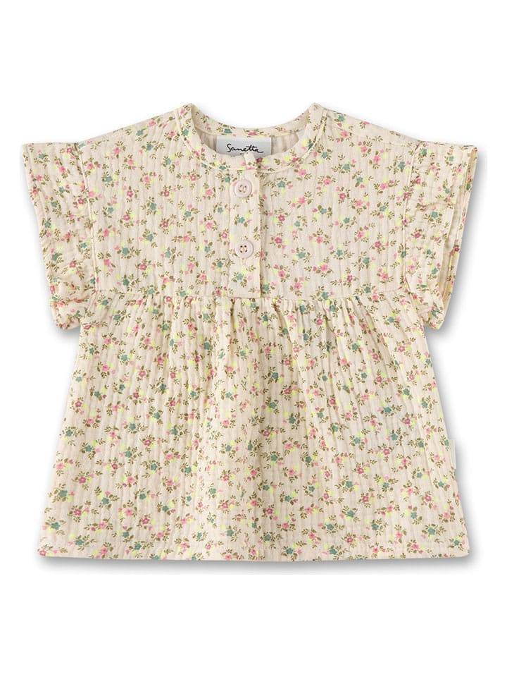 Sanetta Kidswear Bluzka w kolorze beżowym rozmiar: 74