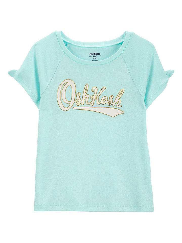 OshKosh Koszulka w kolorze turkusowym rozmiar: 122