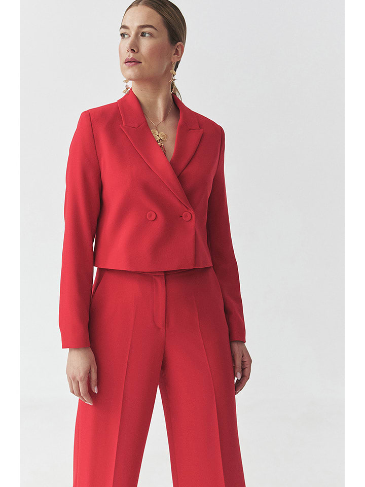 TATUUM Blezer "Renetakia" w kolorze czerwonym rozmiar: 40