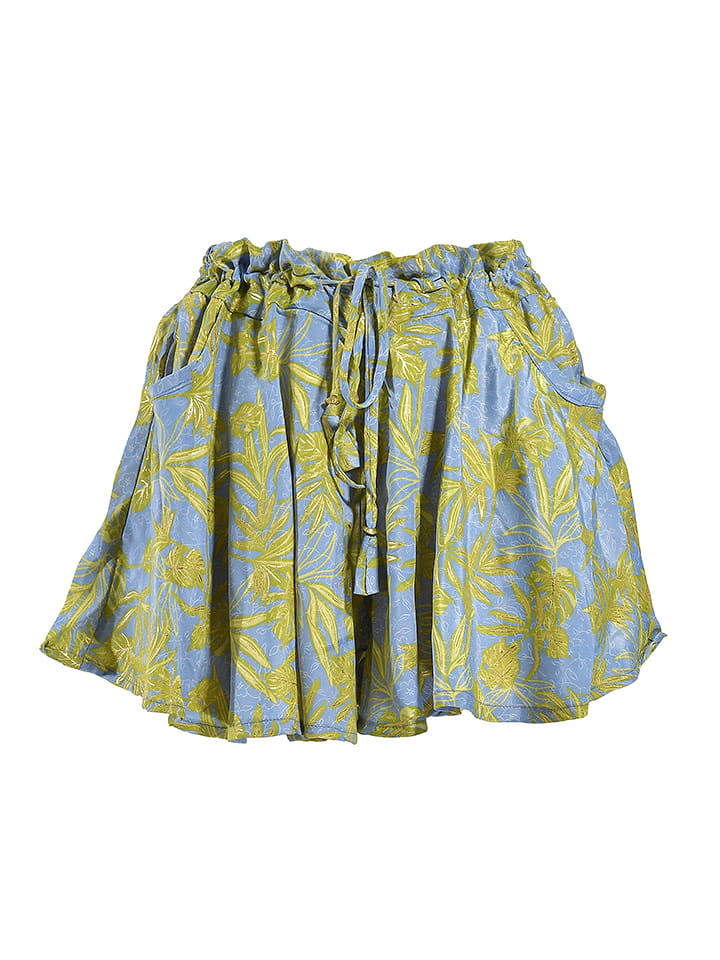 BLE Szorty w kolorze niebiesko-żółtym rozmiar: S/M