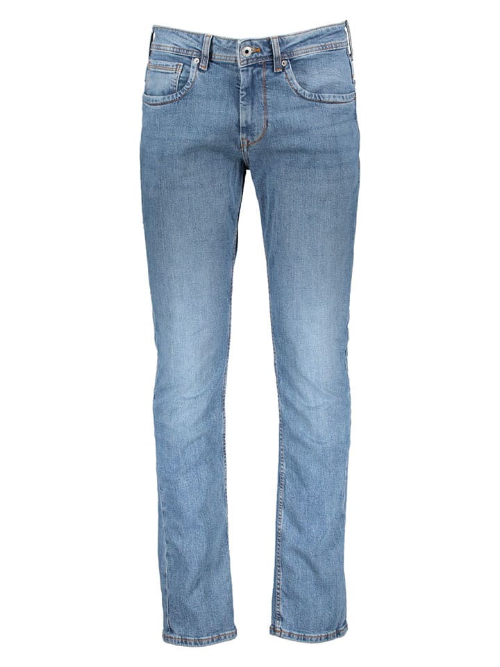 Pepe Jeans Dżinsy - Regular fit - w kolorze błękitnym rozmiar: W33/L34