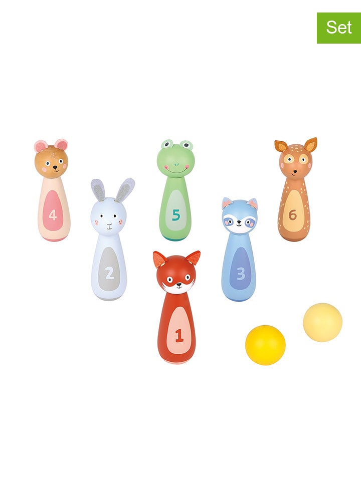 New Classic Toys Zestaw do kręgli "Animals" - 3+ rozmiar: onesize