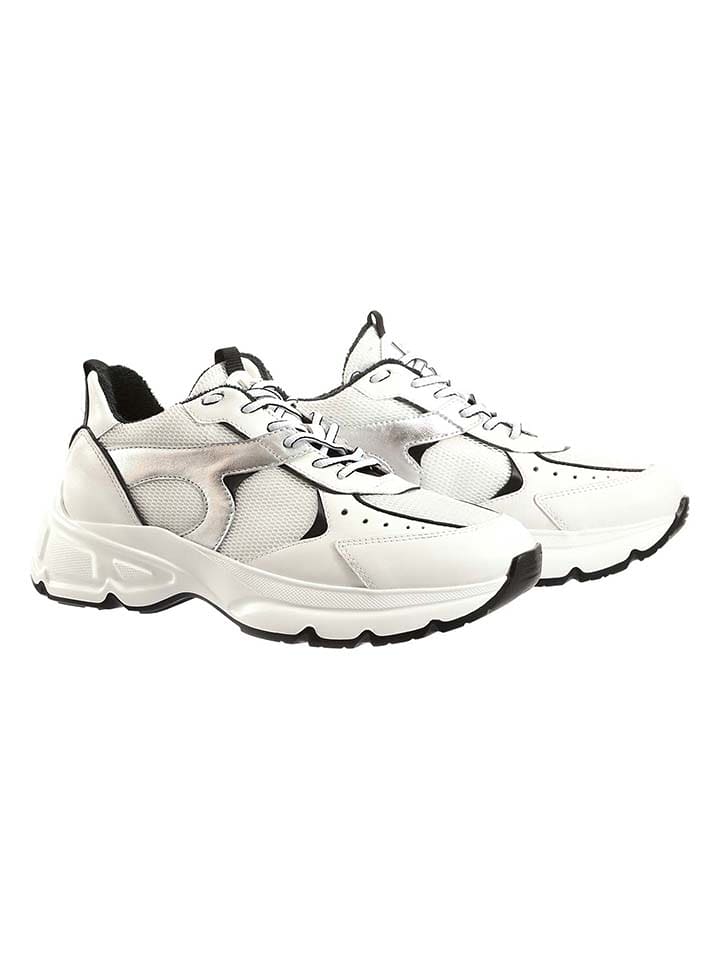 Högl Skórzane sneakersy "Faith" w kolorze białym rozmiar: 41