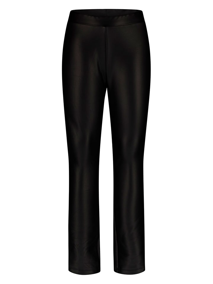 Salt and Pepper Legginsy w kolorze czarnym ze skóry syntetycznej rozmiar: L