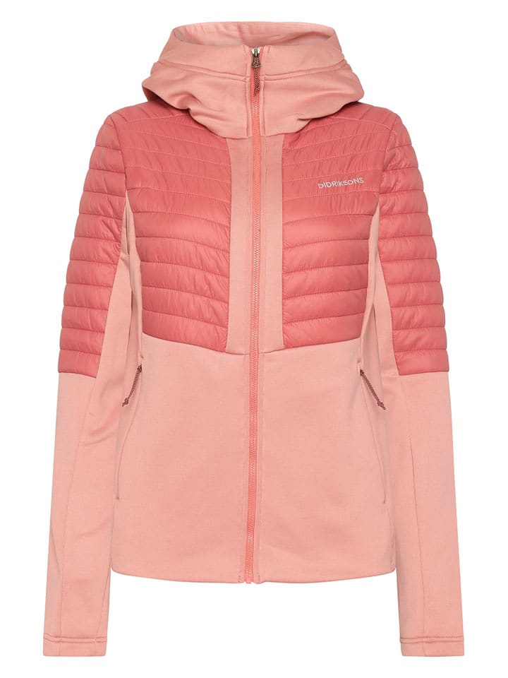 Didriksons Kurtka polarowa "Annema" w kolorze łososiowym rozmiar: 36