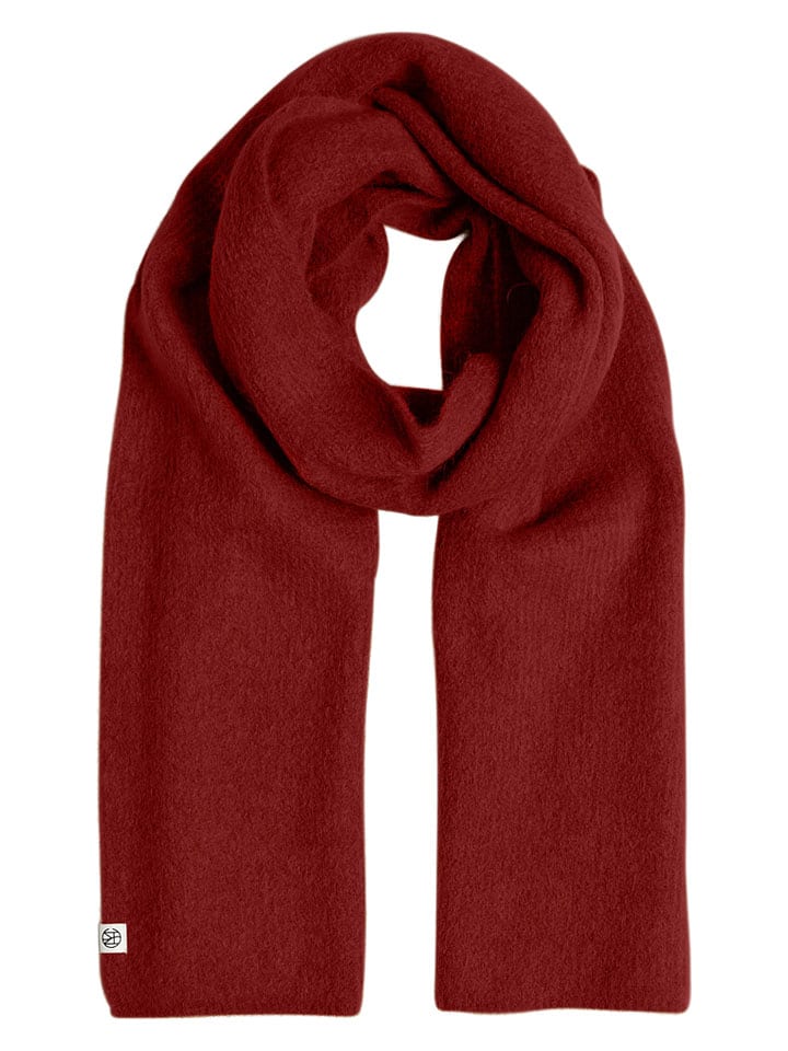 MOSS COPENHAGEN Szal "Hope" w kolorze czerwonym rozmiar: onesize