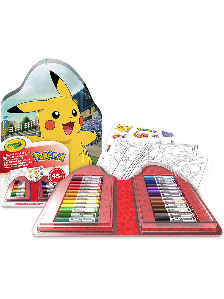 Crayola Kuferek "Pokemon" do malowania - 5+ rozmiar: onesize