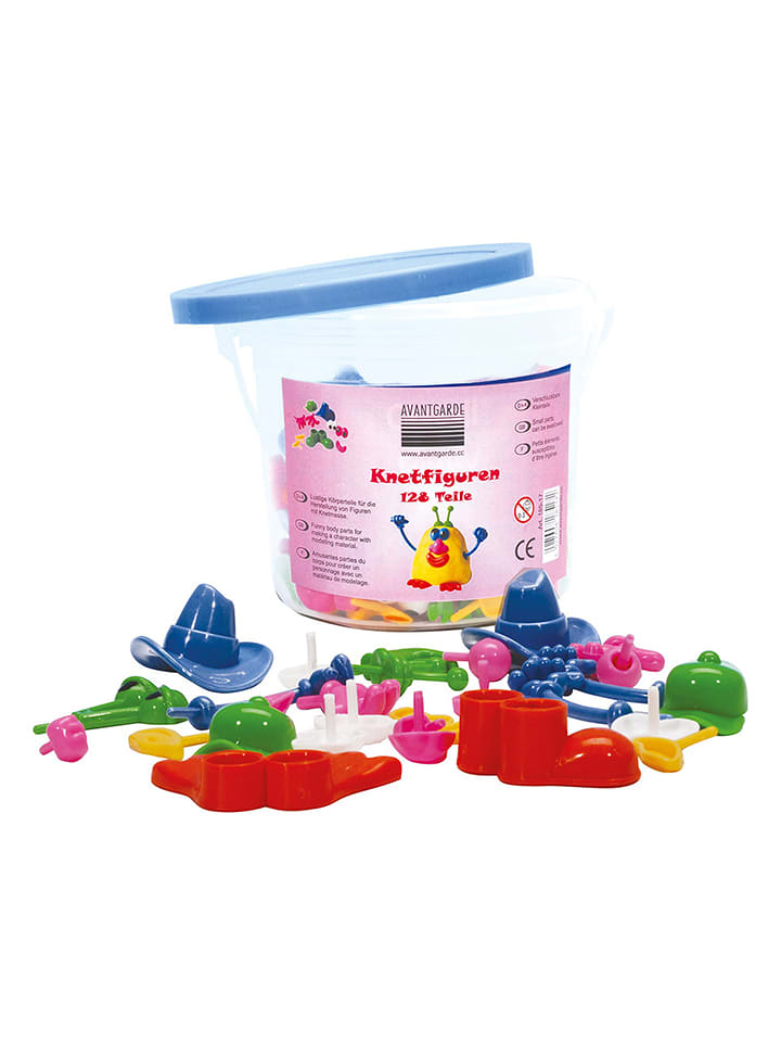 BLS 128-częściowy zestaw figurek z plasteliny - 3+ rozmiar: onesize