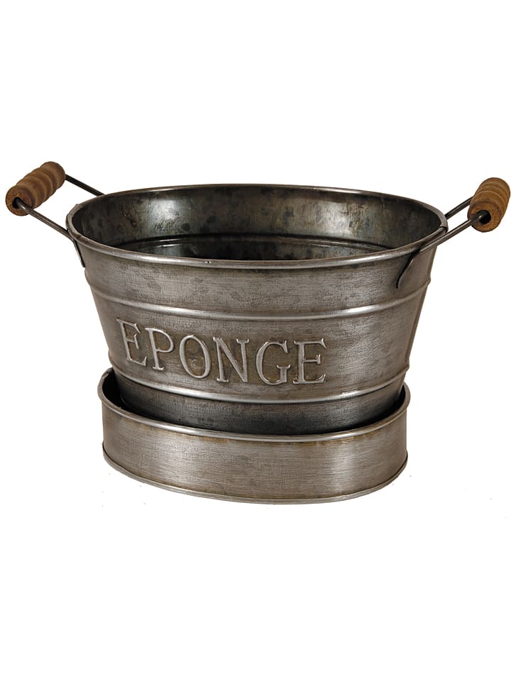 Anticline Koszyk w kolorze srebrnym - 22 x 11 x 13,5 cm rozmiar: onesize