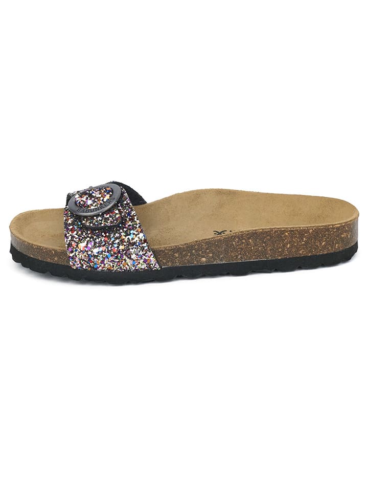 BABUNKERS Family Klapki w kolorze czarnym rozmiar: 39