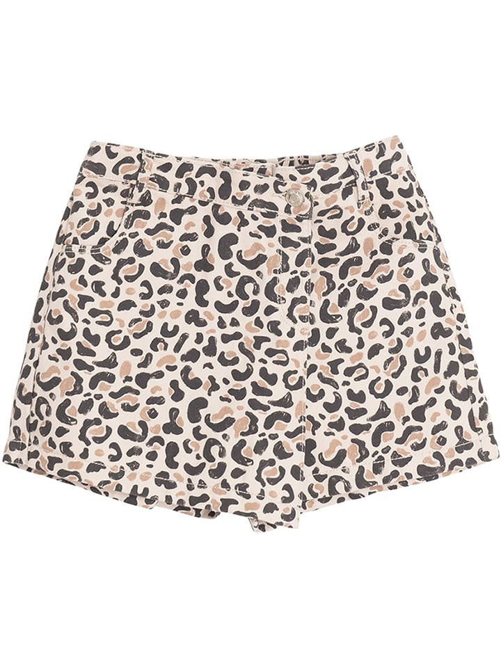 COOL CLUB Szorty dżinsowe w kolorze beżowo-czarnym rozmiar: 146