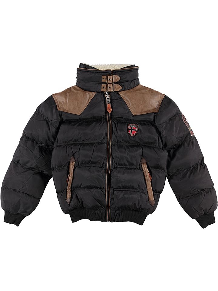 Geographical Norway Kurtka zimowa "Abramovitch" w kolorze czarnym rozmiar: 164