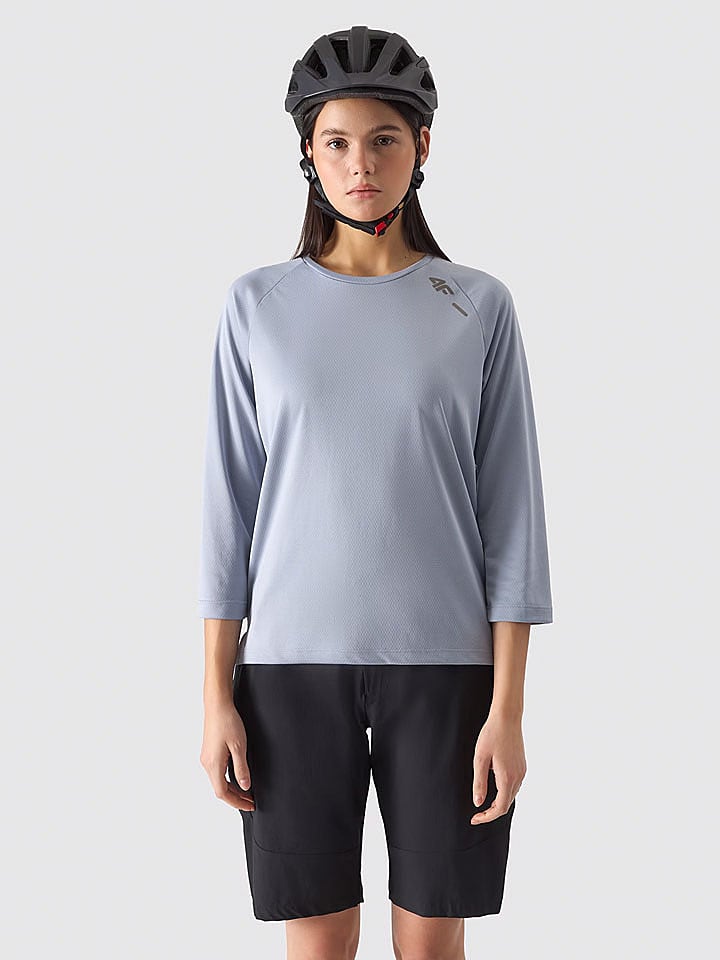 4F Koszulka sportowa w kolorze błękitnym rozmiar: M