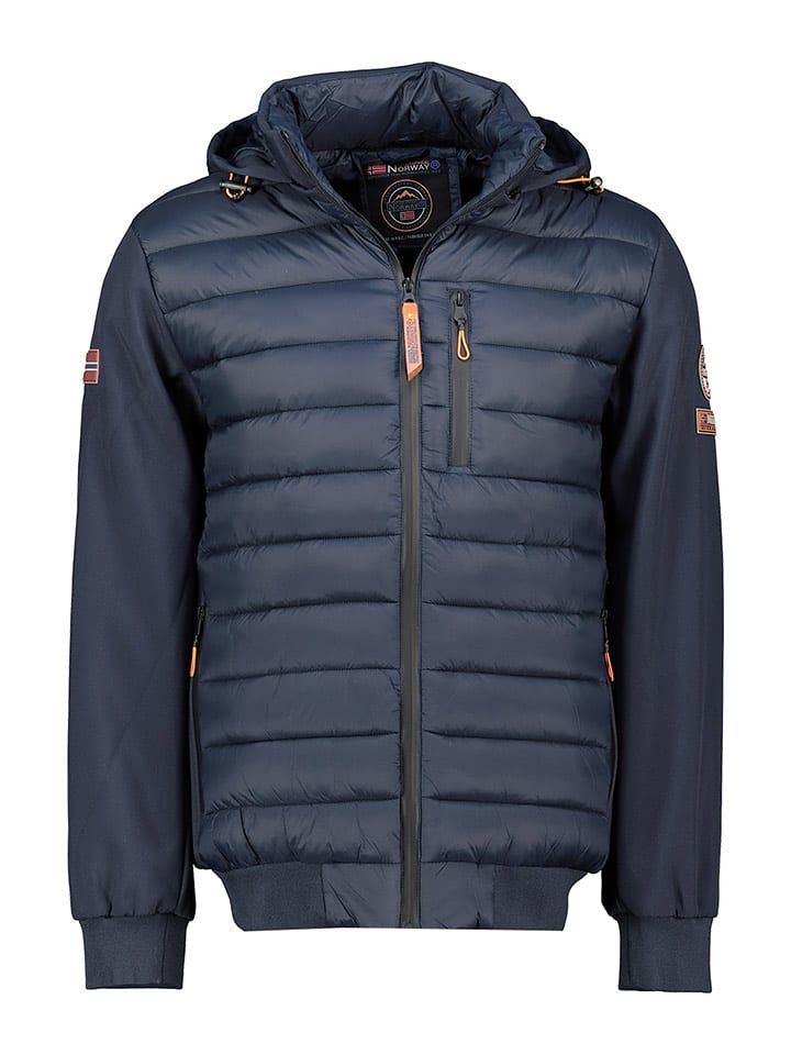 Geographical Norway Kurtka przejściowa "Boswell" w kolorze granatowym rozmiar: XL