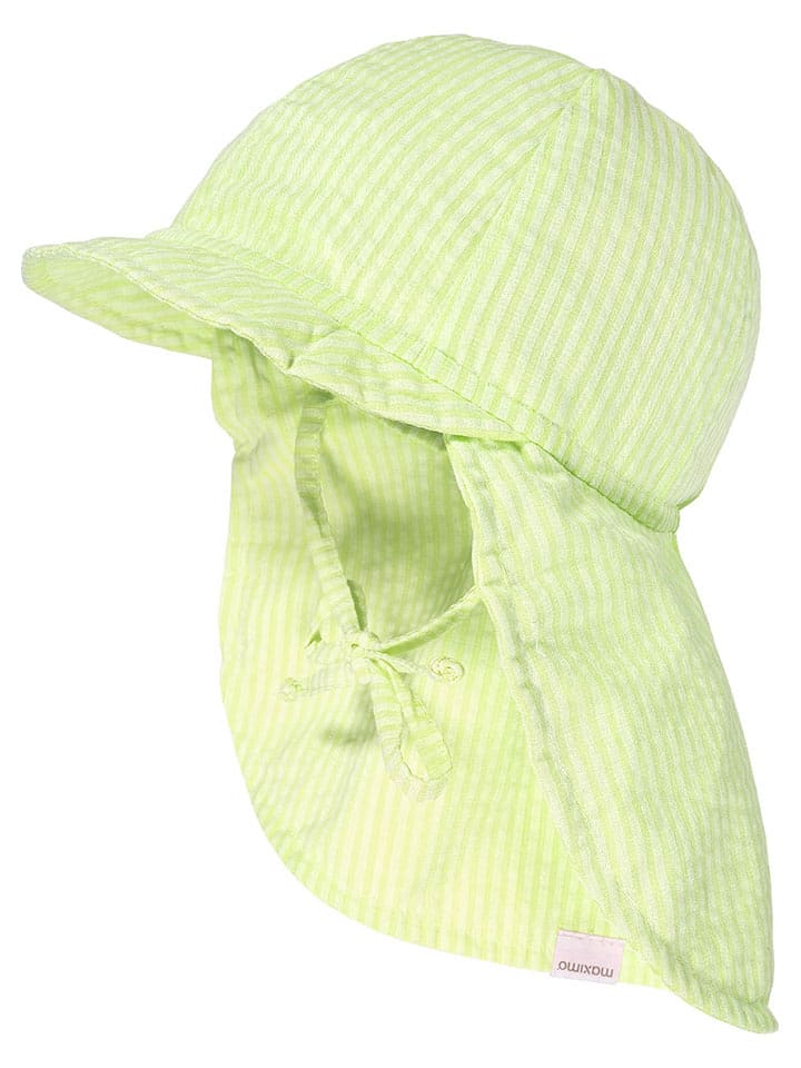 MaxiMo Czapka w kolorze zielonym z daszkiem rozmiar: 47 cm
