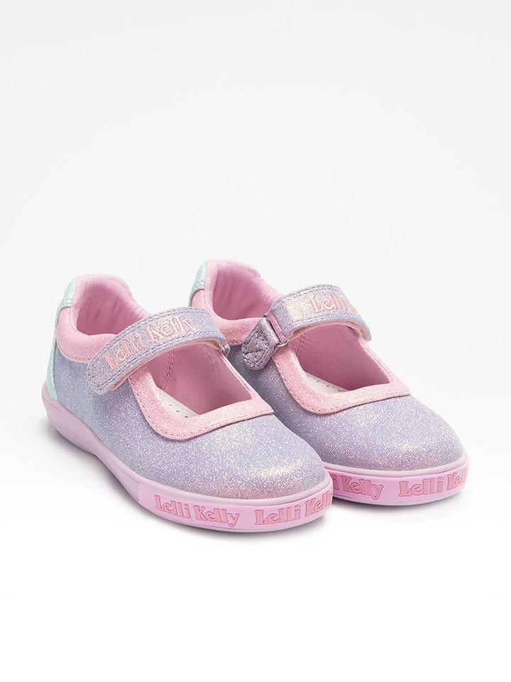 Lelli Kelly Kapcie "Milly" w kolorze jasnoróżowo-fioletowo-turkusowym rozmiar: 29