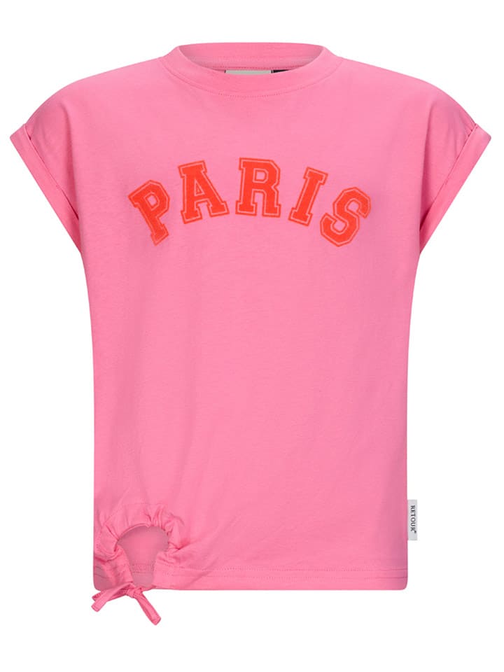 Retour Koszulka "Poissy" w kolorze jasnoróżowym rozmiar: 146/152