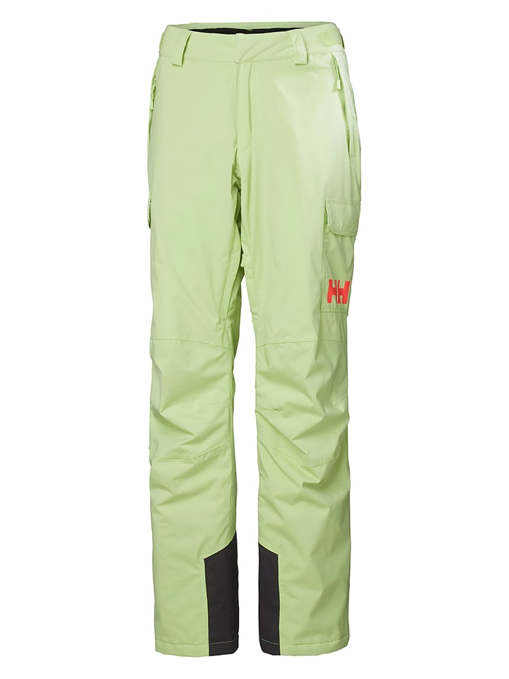 Helly Hansen Spodnie narciarskie "Switch" w kolorze zielonym rozmiar: XL