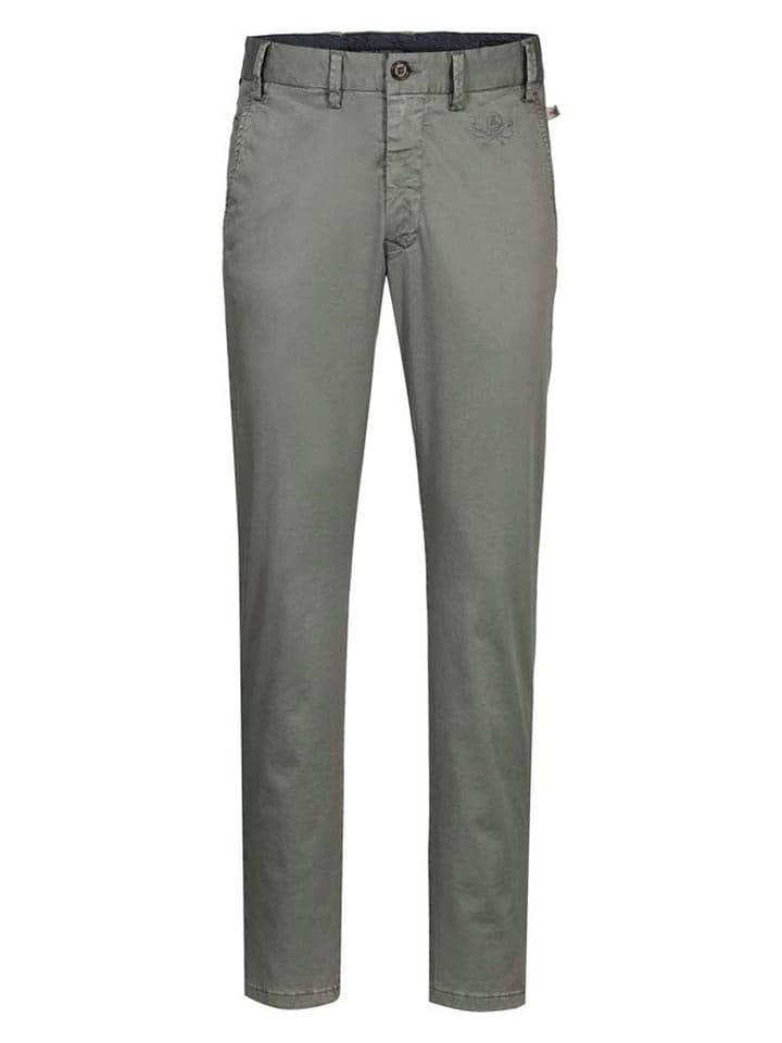 Herrlicher Spodnie chino w kolorze szarym rozmiar: W36