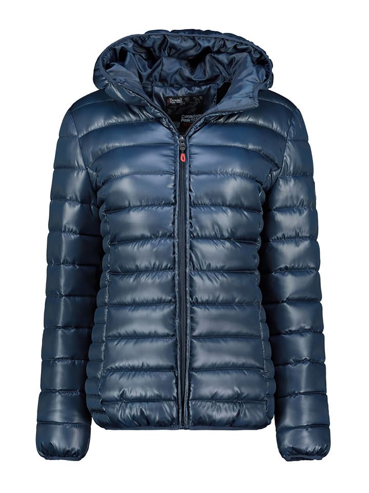 Canadian Peak Kurtka pikowana "Anneceak" w kolorze granatowym rozmiar: XXL