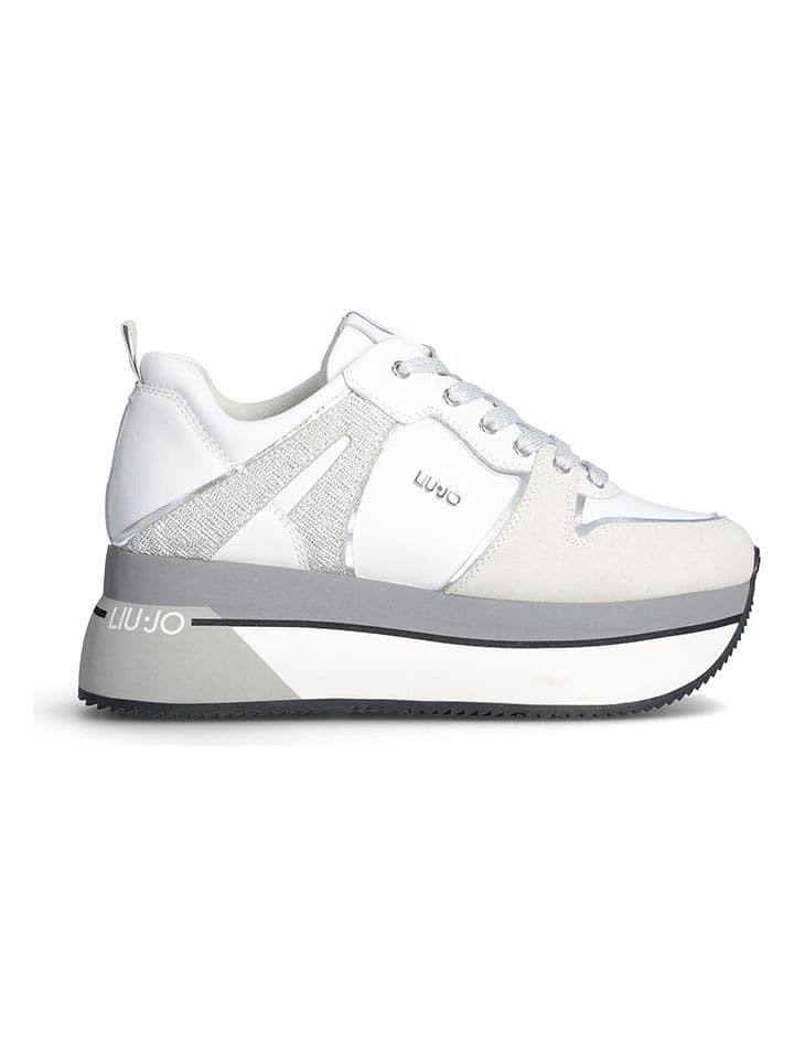 Liu Jo Sneakersy w kolorze biało-szarym rozmiar: 41