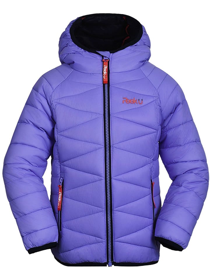 Peek U Całoroczna kurtka pikowana "Oceana" w kolorze fioletowym rozmiar: 128