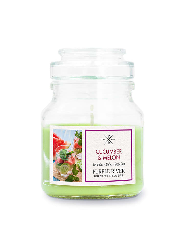 Purple River Świeca zapachowa "Cucumber Melon" - 113 g rozmiar: onesize