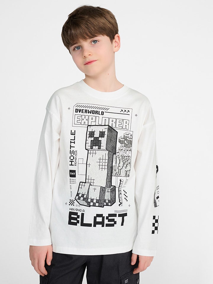 COOL CLUB Koszulka w kolorze białym rozmiar: 140