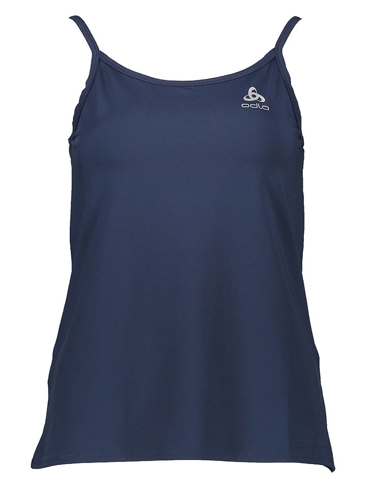 Odlo Top sportowy w kolorze granatowym rozmiar: XS