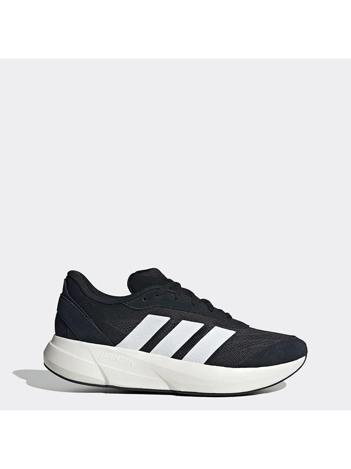 adidas Skórzane buty sportowe "Lightshift" w kolorze czarno-białym rozmiar: 46