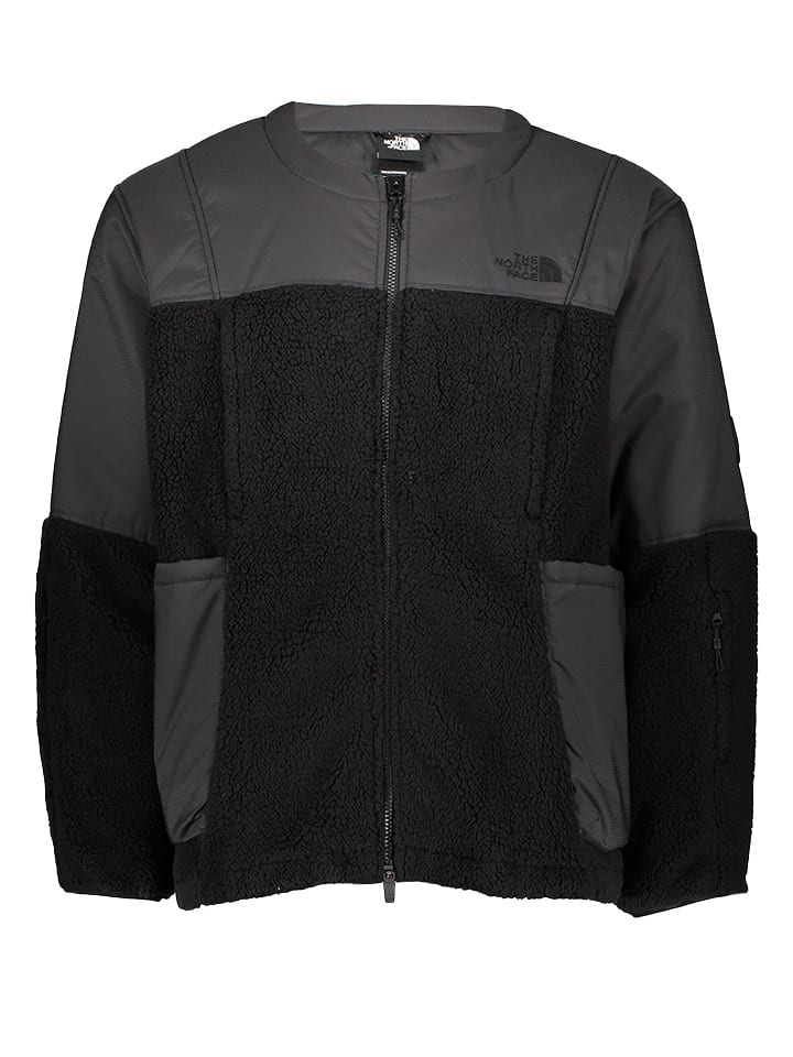 The North Face Kurtka polarowa w kolorze czarno-szarym rozmiar: M