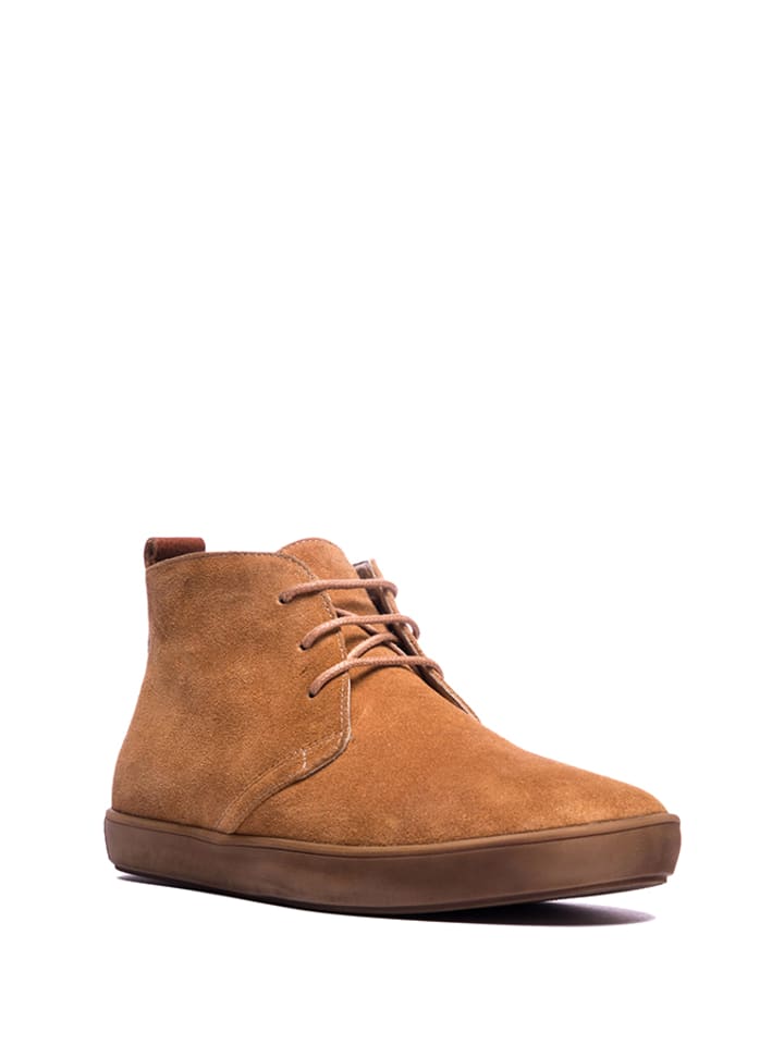 Comfortfusse Skórzane trzewiki w kolorze brązowym rozmiar: 36