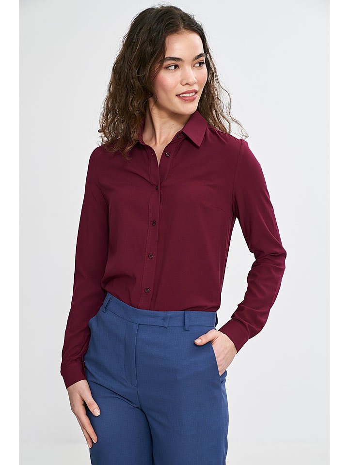 Nife Koszula w kolorze bordowym rozmiar: 36