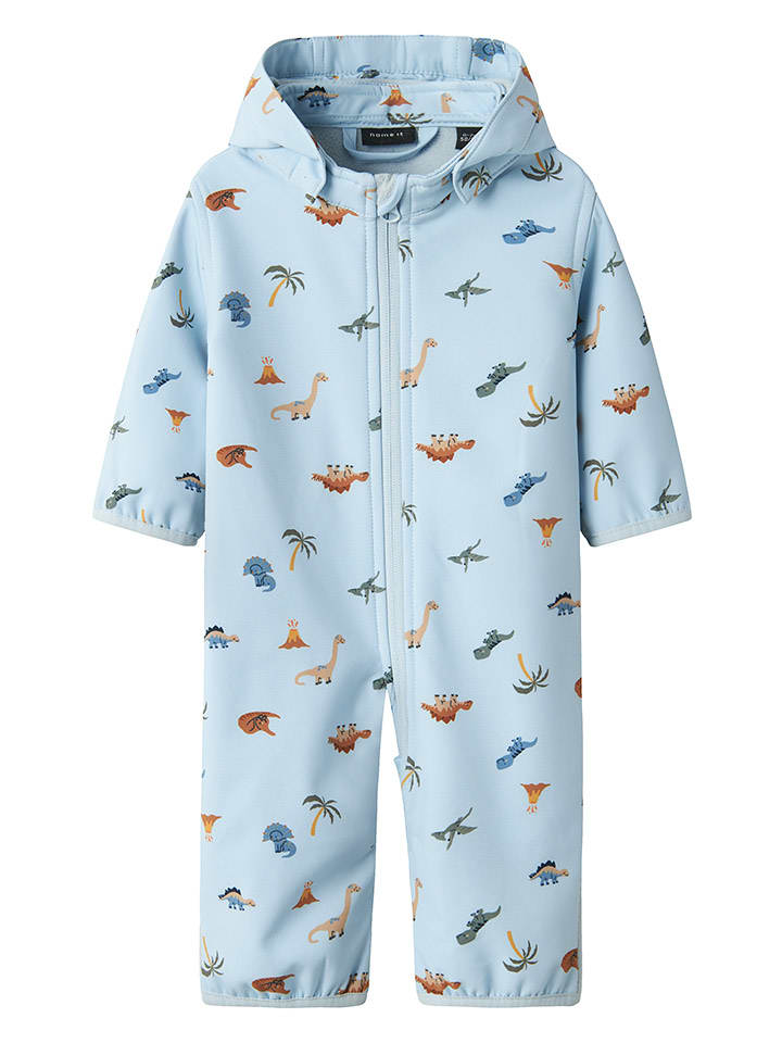 name it Kombinezon softshellowy w kolorze błękitnym rozmiar: 62/68