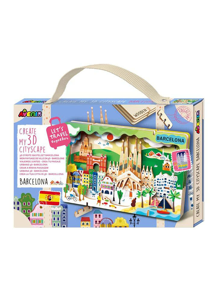 Avenir Zestaw 3D "Barcelona" do majsterkowania - 6+ rozmiar: onesize