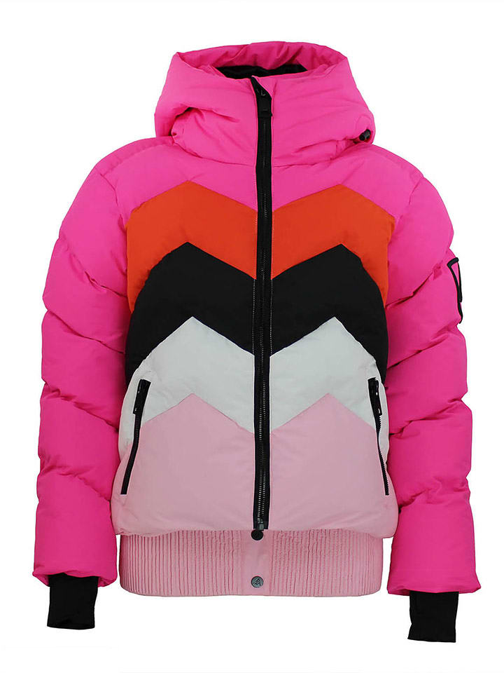 Peak Mountain Kurtka narciarska "Arulis" ze wzorem rozmiar: S