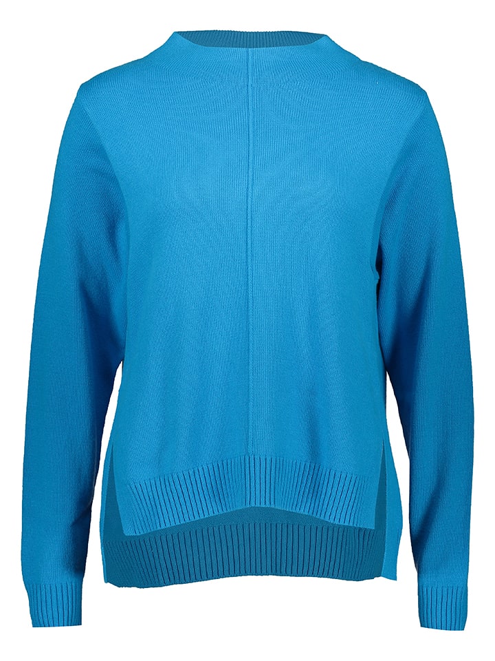 Oui Sweter w kolorze niebieskim rozmiar: 34