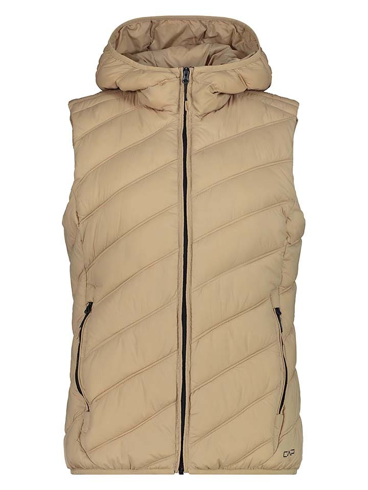 CMP Kamizelka pikowana w kolorze beżowym rozmiar: 44