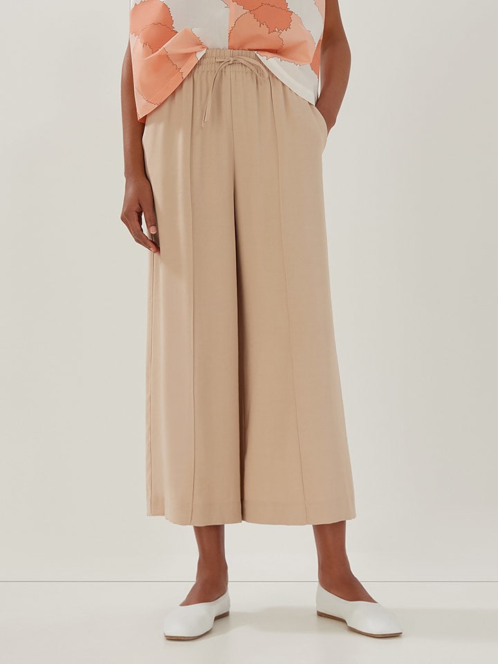 Someday Spodnie "Calex" w kolorze beżowym rozmiar: 40