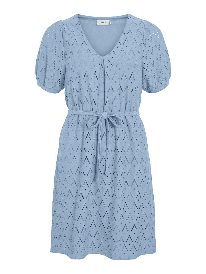 Vila Sukienka "Amalina" w kolorze błękitnym rozmiar: L