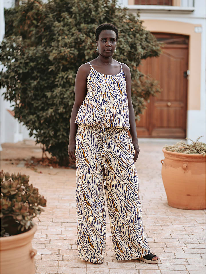 Isla Bonita by SIGRIS Spodnie w kolorze beżowym rozmiar: S