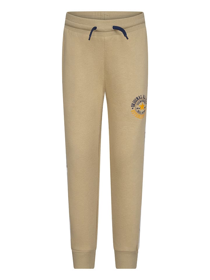 Converse Spodnie dresowe w kolorze beżowym rozmiar: 128-140