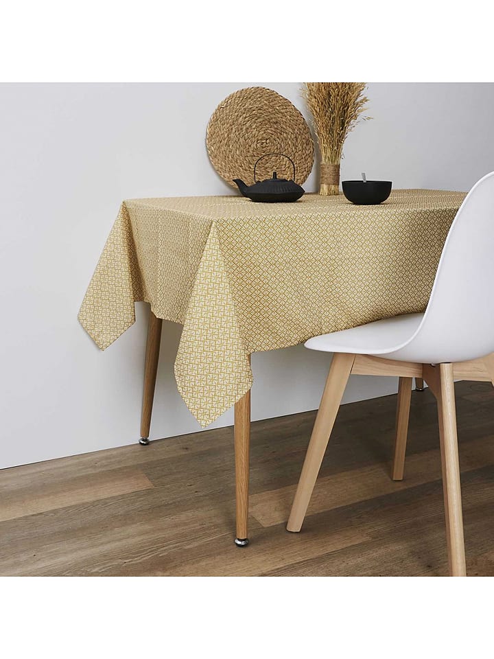 Ethnical Life Obrus w kolorze żółtym - 250 x 140 cm rozmiar: onesize