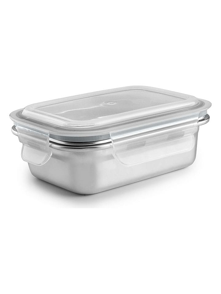 Ibili Pojemnik "Keepklin" w kolorze srebrnym - 600 ml rozmiar: onesize