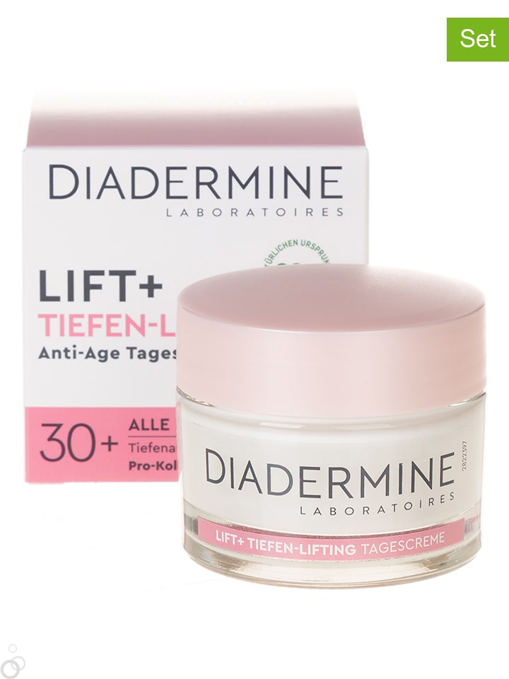DIADERMINE Kremy na dzień (3 szt.) "Lift+Deep-Lifting" - po 50 ml rozmiar: onesize