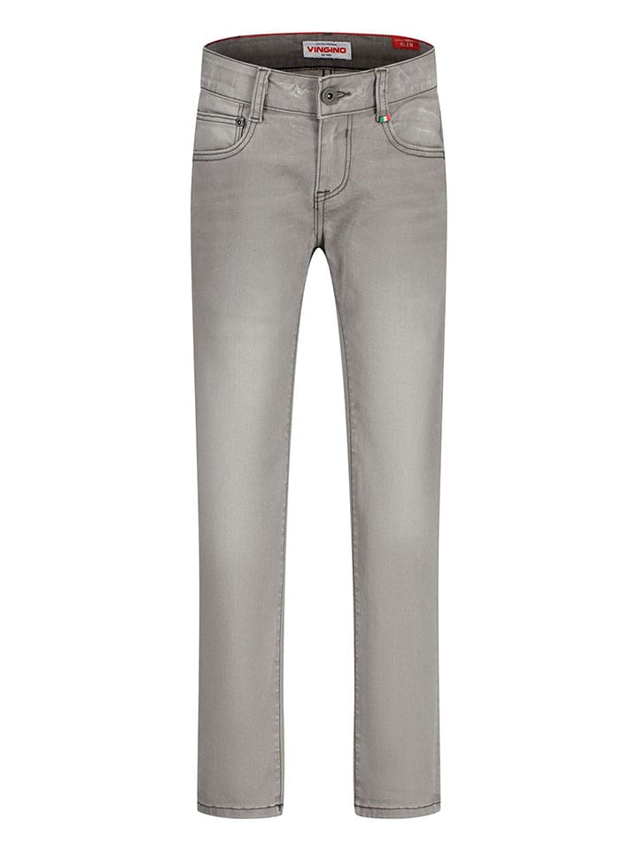Vingino Dżinsy "Dante" - Regular fit - w kolorze szarym rozmiar: 164