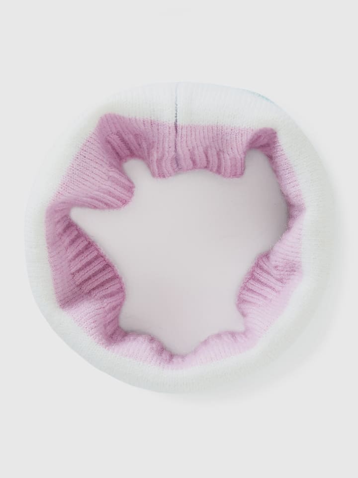 Benetton Szal-koło w kolorze niebiesko-jasnoróżowo-turkusowym rozmiar: 104