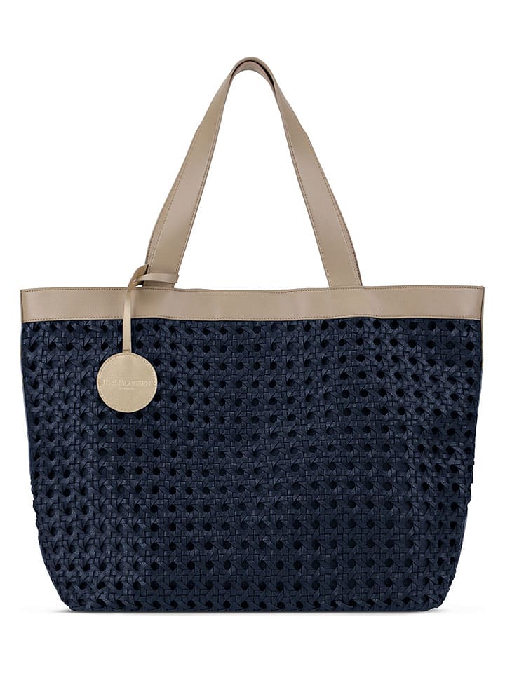 Ilse Jacobsen Shopper bag w kolorze czarnym - 51 x 36 cm rozmiar: onesize