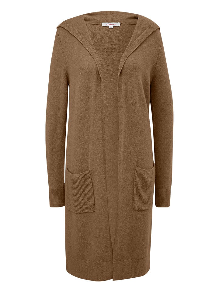 s.Oliver Kardigan w kolorze brązowym rozmiar: 34
