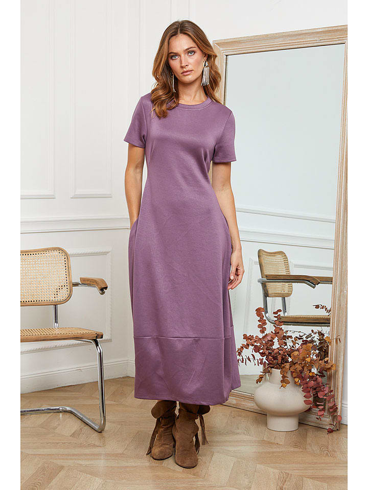 Joséfine Sukienka "Lioris" w kolorze fioletowym rozmiar: M